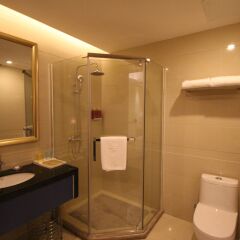 Отель Jinjiu Hotel - Xiamen Китай, Сямынь - отзывы, цены и фото номеров - забронировать отель Jinjiu Hotel - Xiamen онлайн ванная фото 2