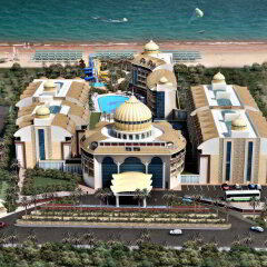 Отель Kirman Belazur Resort And Spa Богазкент пляж фото 2