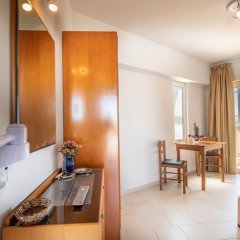 Отель Girogiali Beach Греция, Агия Марина - отзывы, цены и фото номеров - забронировать отель Girogiali Beach онлайн комната для гостей фото 2
