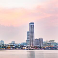 Отель Swissotel Stamford Сингапур городской автобус