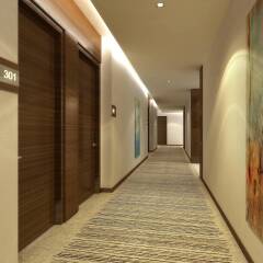 Отель Hyatt Place Dubai Baniyas Square интерьер отеля