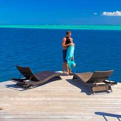 Отель Manava Beach Resort and Spa Moorea Французская Полинезия, Папеэте - отзывы, цены и фото номеров - забронировать отель Manava Beach Resort and Spa Moorea онлайн фитнесс-зал фото 2