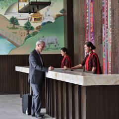 Отель Kathmandu Marriott Hotel Непал, Катманду - отзывы, цены и фото номеров - забронировать отель Kathmandu Marriott Hotel онлайн интерьер отеля фото 3