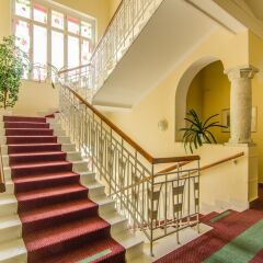 Отель Penzion Villa Hofman Чехия, Карловы Вары - отзывы, цены и фото номеров - забронировать отель Penzion Villa Hofman онлайн интерьер отеля