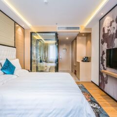Отель Hoper Hotel (Shenzhen Huanggang Port) Китай, Шэньчжэнь - отзывы, цены и фото номеров - забронировать отель Hoper Hotel (Shenzhen Huanggang Port) онлайн комната для гостей фото 2