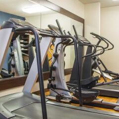 Отель Comfort Suites Columbus West - Hilliard США, Колумбус - отзывы, цены и фото номеров - забронировать отель Comfort Suites Columbus West - Hilliard онлайн фитнесс-зал фото 3