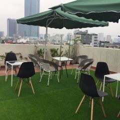 Апартаменты Granda Quan Hoa Apartment бассейн