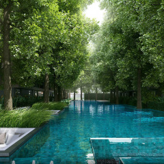 Отель Locals Sukhumvit ThongLor Vtara 36 Бангкок бассейн