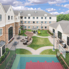Отель Staybridge Suites Columbus-Airport балкон