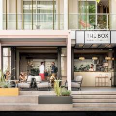 Отель The Box Riccione Италия, Риччоне - отзывы, цены и фото номеров - забронировать отель The Box Riccione онлайн бассейн