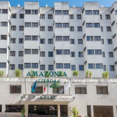 Amazonia Lisboa Hotel Лиссабон вид на фасад