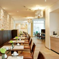 Отель H+ Hotel München Германия, Мюнхен - отзывы, цены и фото номеров - забронировать отель H+ Hotel München онлайн питание фото 2