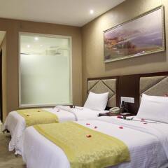 Отель Hai Tian Yi Se Hotel - Xiamen Китай, Сямынь - отзывы, цены и фото номеров - забронировать отель Hai Tian Yi Se Hotel - Xiamen онлайн комната для гостей фото 2