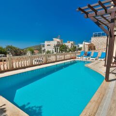 Villa Nefis by Akdenizvillam Турция, Калкан - отзывы, цены и фото номеров - забронировать отель Villa Nefis by Akdenizvillam онлайн бассейн фото 3