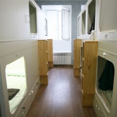 Cube Capsule Hostel интерьер отеля