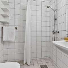 Апартаменты Forenom Serviced Apartments Oslo Rosenborg ванная