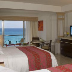Отель Grand Fiesta Americana Coral Beach Cancún - All Inclusive Мексика, Канкун - 9 отзывов об отеле, цены и фото номеров - забронировать отель Grand Fiesta Americana Coral Beach Cancún - All Inclusive онлайн комната для гостей фото 4