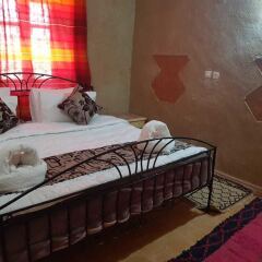 Отель Kasbah Bivouac Lahmada Марокко, Мерзуга - отзывы, цены и фото номеров - забронировать отель Kasbah Bivouac Lahmada онлайн комната для гостей фото 4