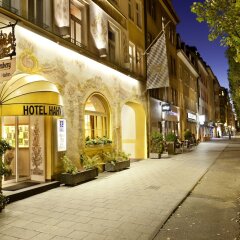 Отель Hahn Hotel Германия, Мюнхен - 3 отзыва об отеле, цены и фото номеров - забронировать отель Hahn Hotel онлайн вид на фасад