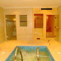 Отель Swiss Wellness Spa Resort сауна