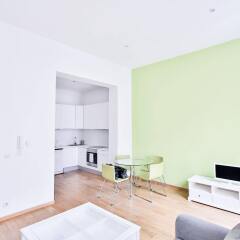 Отель Louise Uptown Apartments Бельгия, Брюссель - отзывы, цены и фото номеров - забронировать отель Louise Uptown Apartments онлайн комната для гостей фото 3