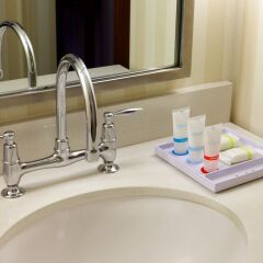 Отель Four Points by Sheraton Los Angeles International Airport (США) США, Лос-Анджелес - 2 отзыва об отеле, цены и фото номеров - забронировать отель Four Points by Sheraton Los Angeles International Airport (США) онлайн ванная фото 2