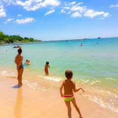 Отель Jupiter Family hotel Болгария, Балчик - отзывы, цены и фото номеров - забронировать отель Jupiter Family hotel онлайн пляж фото 2