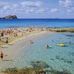 Отель Occidental Ibiza пляж фото 2