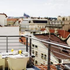 Josef Hotel Prague балкон
