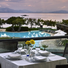 Отель Corfu Chandris Hotel and Villas Греция, Корфу - отзывы, цены и фото номеров - забронировать отель Corfu Chandris Hotel and Villas онлайн питание фото 2