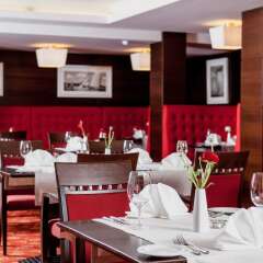 Отель Vanagupe Hotel Литва, Паланга - отзывы, цены и фото номеров - забронировать отель Vanagupe Hotel онлайн питание фото 3