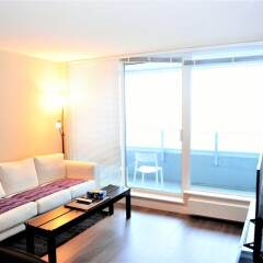 Отель Brand New 1bdr 1den Condo in Vancouver Канада, Ванкувер - отзывы, цены и фото номеров - забронировать отель Brand New 1bdr 1den Condo in Vancouver онлайн комната для гостей фото 4