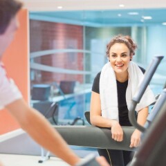 Отель Novotel Hannover фитнесс-зал фото 4