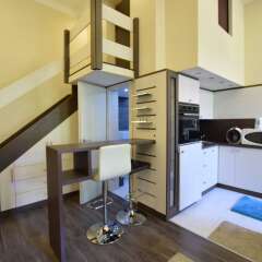Апартаменты Budget Apartment by Hi5 - Bástya 15. Будапешт комната для гостей фото 4