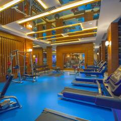 Отель Kirman Belazur Resort And Spa Богазкент фитнесс-зал