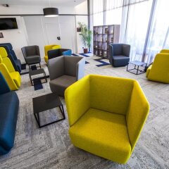 Отель Courtyard by Marriott Toulouse Airport Франция, Тулуза - отзывы, цены и фото номеров - забронировать отель Courtyard by Marriott Toulouse Airport онлайн интерьер отеля фото 3
