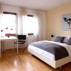 Отель Arthouse Apartments am Barbarossaplatz Германия, Кёльн - отзывы, цены и фото номеров - забронировать отель Arthouse Apartments am Barbarossaplatz онлайн комната для гостей фото 2