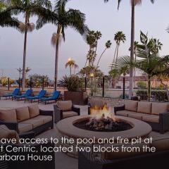 Отель Santa Barbara House пляж