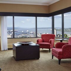 Отель Hilton Québec Канада, Квебек - отзывы, цены и фото номеров - забронировать отель Hilton Québec онлайн интерьер отеля фото 3