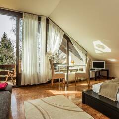 Отель Garden House & Eastpark Apartments Германия, Мюнхен - отзывы, цены и фото номеров - забронировать отель Garden House & Eastpark Apartments онлайн комната для гостей фото 4