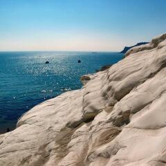 Отель Scala dei Turchi Resort пляж фото 2