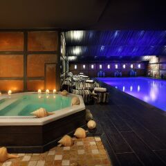 Отель Alpes Hôtel du Pralong бассейн