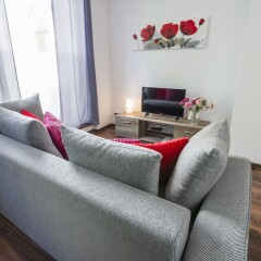 Отель Galeria Italiana Apartments Польша, Вроцлав - отзывы, цены и фото номеров - забронировать отель Galeria Italiana Apartments онлайн комната для гостей фото 5