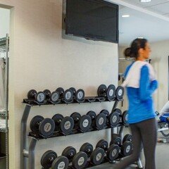 Отель Home2 Suites by Hilton Columbus Airport East Broad США, Колумбус - отзывы, цены и фото номеров - забронировать отель Home2 Suites by Hilton Columbus Airport East Broad онлайн фитнесс-зал фото 4