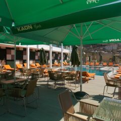 Hotel Mucobega 2 Саранда бассейн