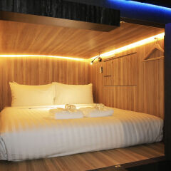 CUBE Boutique Capsule Hotel @ Chinatown Сингапур комната для гостей фото 3