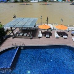 Отель Riva Surya Bangkok Таиланд, Бангкок - отзывы, цены и фото номеров - забронировать отель Riva Surya Bangkok онлайн бассейн фото 3