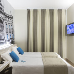 Отель B&B Hotel Milano San Siro Италия, Милан - 5 отзывов об отеле, цены и фото номеров - забронировать отель B&B Hotel Milano San Siro онлайн комната для гостей фото 2