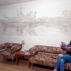 Hostel Yuriy Dolgorukiy Кровать в мужском общем номере с двухъярусной кроватью фото 2