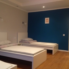 Hostel Nochleg Кровать в общем номере с двухъярусной кроватью фото 4